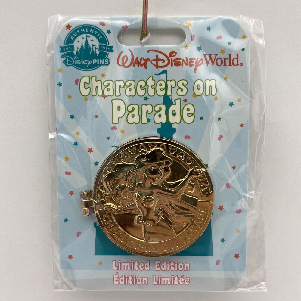 Walt Disney World Pin Ariel Little Mermaid Characters on Parade Quarterly 2022